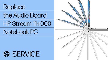 Replace the Audio Board | HP Stream 11-r000 Notebook PC | HP