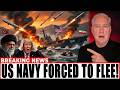 Iran Launches 9,200 Sejjil Missiles into Hormuz – US Navy FORCED to Flee - Trump Shocked
