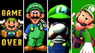 Evolution of Luigi Game Overs (19852021)