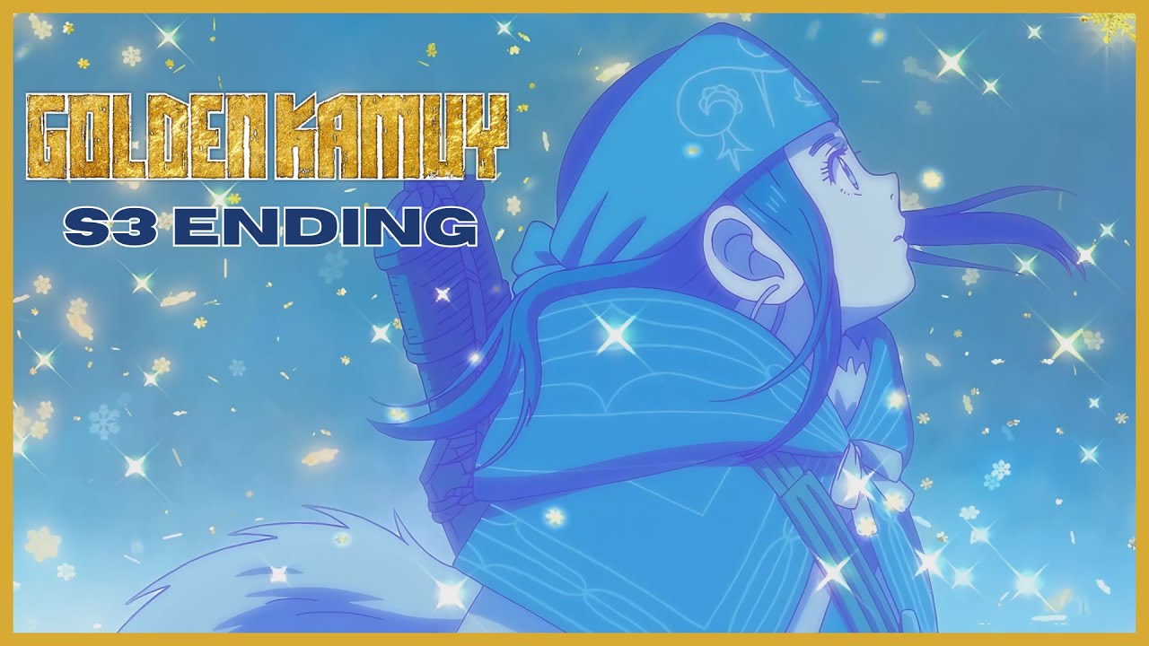 Golden Kamuy S3 Ending 4K  [Creditless] | English Subbed [CC]