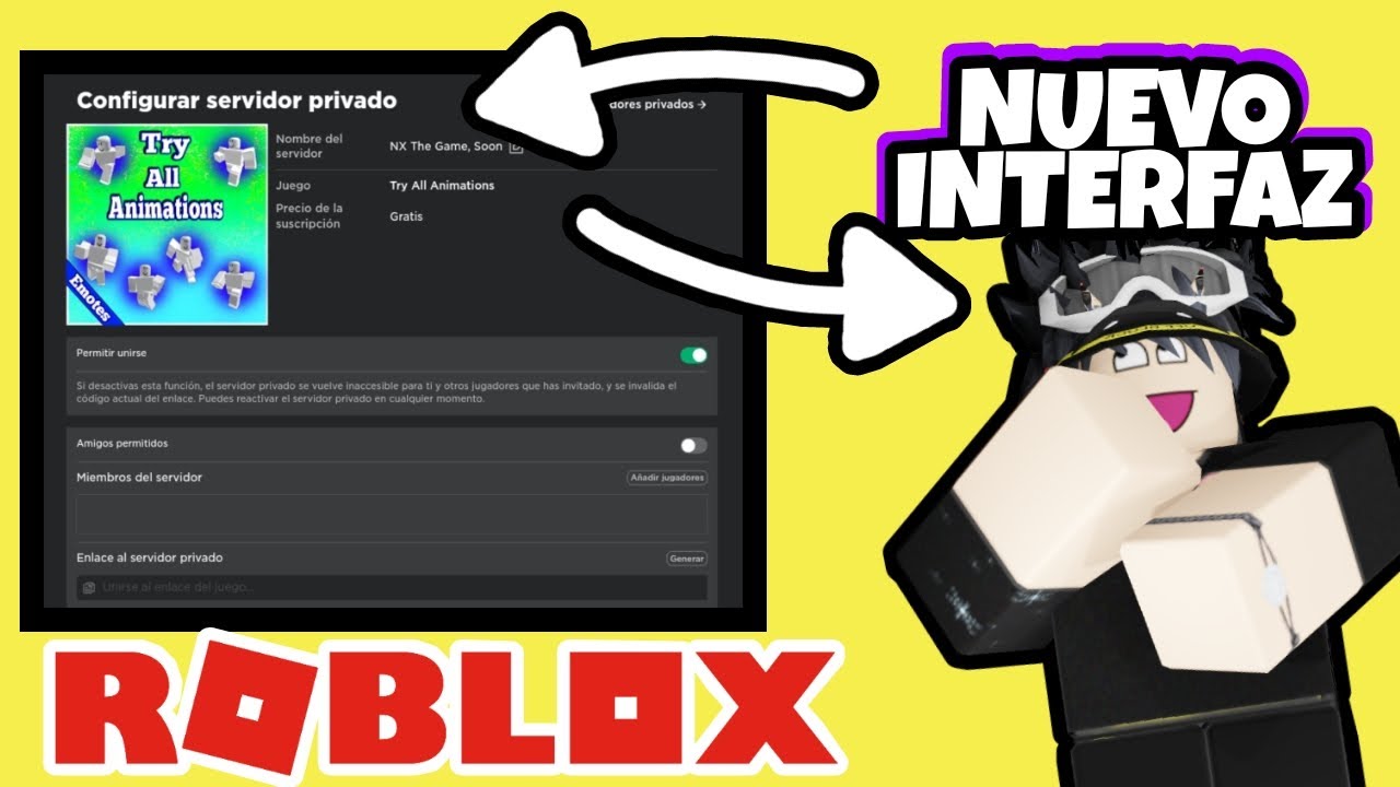 ROBLOX AGREGA NUEVA INTERFAZ PARA SERVIDORES VIP|ROBLOX 2021 [Diamond ...