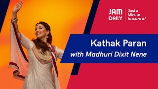 JAM Daily #103 | Just A Minute To Learn 'Kathak Paran - Jagaave' | Dance With Madhuri