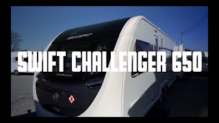 2020年最新キャンピングトレーラー 【swift challenger650】イギリスからの刺客！内装のレイアウトが斬新すぎる！