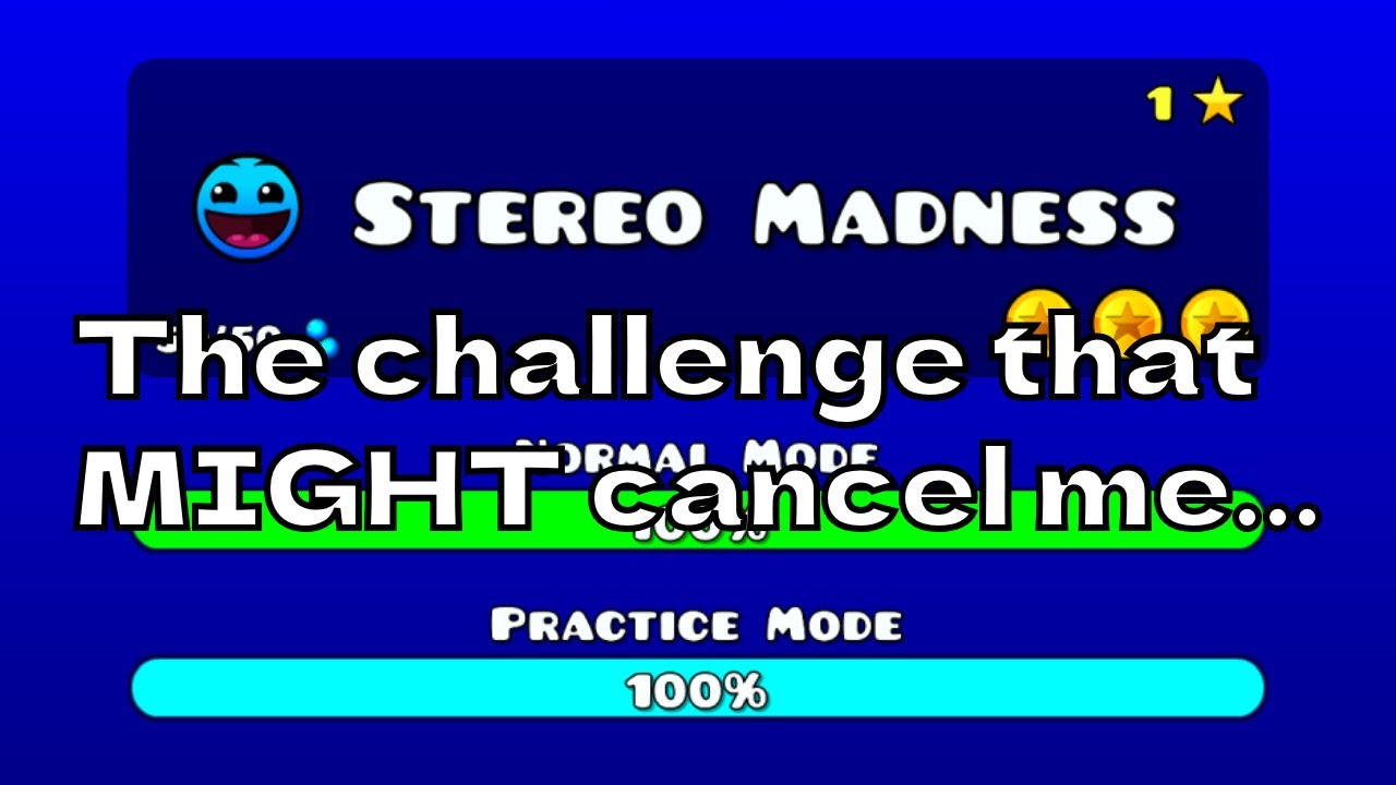 The Challenge That MIGHT Cancel Me... | GD CHALLENGE | LATER FUTURE FUNK