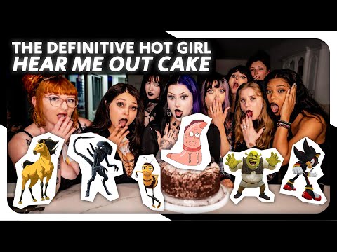 Alt girls do a HEAR ME OUT CAKE | RAVENGRIIM