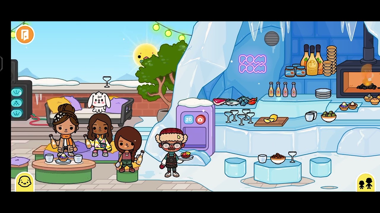 TOCA LIFE WORLD - idem sa drugaricama u provod ( baba rosu juri čika brka ) #vlogmas19