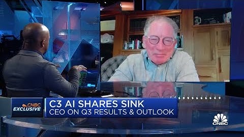 C3.ai founder and CEO on Q3 earnings and outlook