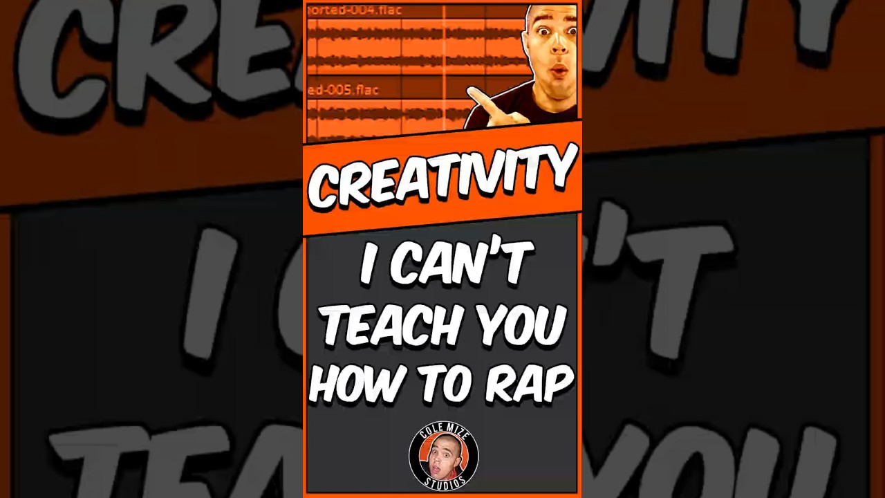 I CAN'T Teach You HOW To Rap - YouTube