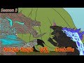 GODZILLA 3: Godzilla vs Mega Kaiju - Funny Cartoon Animation