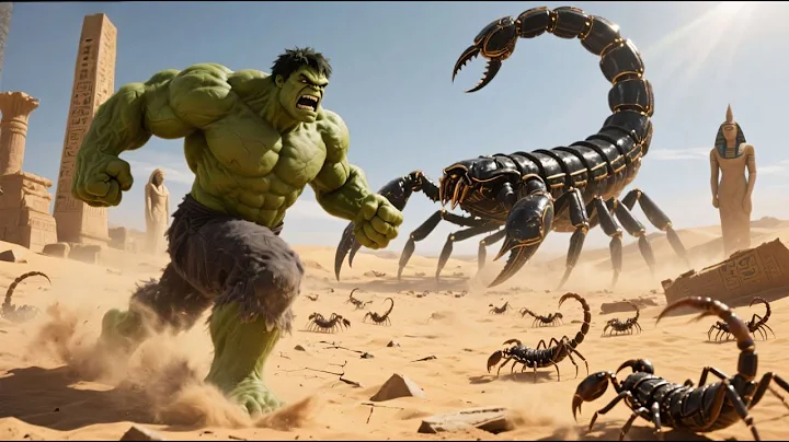 HULK vs. SCORPION KING: Clash in the Sandstorm
