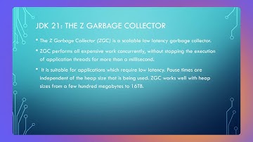 Exploring the Generational Z Garbage Collector in Java 21