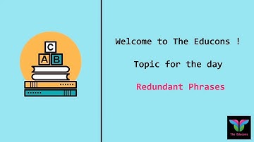 Redundant Phrases