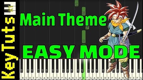 Learn to Play Main Theme from Chrono Trigger - Easy Mode