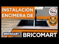 ✅ Como instalar 1 [ENCIMERA] de cocina DE MADERA🌲 LAMINADA DE Bricomart.  😈  DIY