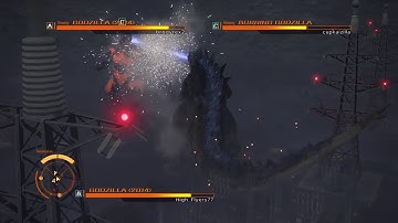GODZILLA PS4: Godzilla 2014 vs Godzilla 2014 vs Burning Godzilla