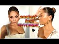 my fave bun tutorial!! *highly requested* | easy high bun middle part hair tutorial