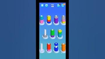 Nuts Sort Level 49 #shorts #viralvideo #shortvideo