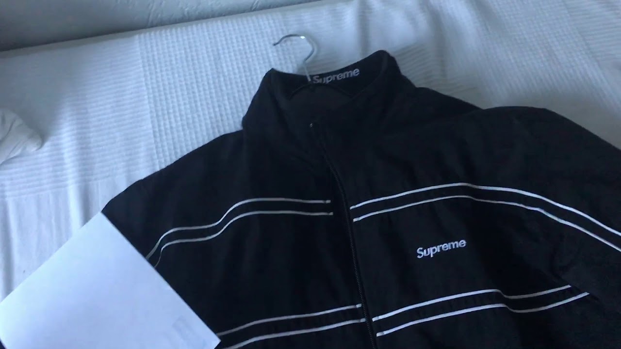 supreme piping track jacket ss19