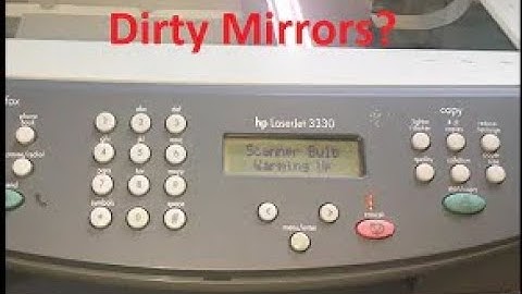 एचपी लेजरजेट 3030/3020/3055 स्कैनर बल्ब वार्मिंग अप की प्रॉब्लम को कैसे ठीक करें