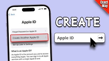 How to Create another Apple ID if you Already Have One - Full Guide (Create New Apple ID)
