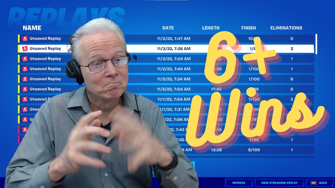 Fortnite Winning Streak (it was more than 6 games in a row) - YouTube