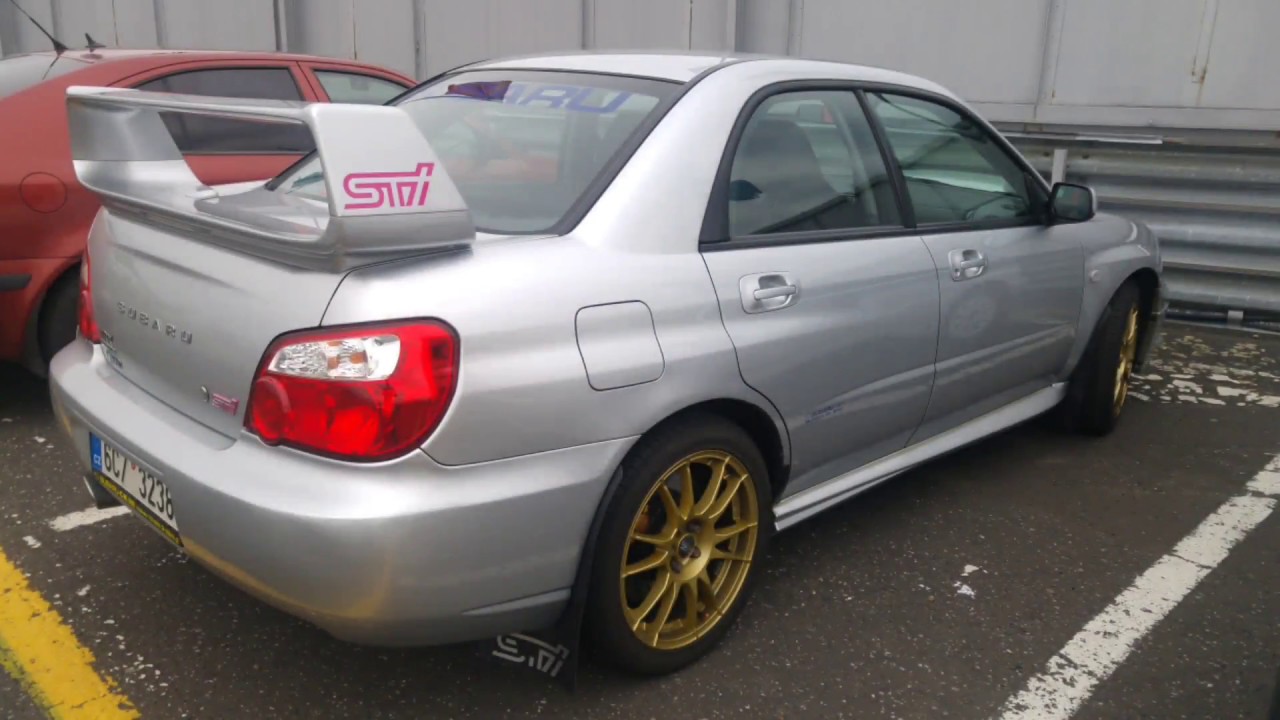 Autodrom Most Subaru Impreza STi YouTube