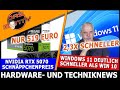 Windows 11 ist 2,3x schneller als Win 10 | RTX 5070 für 519 Euro | DDR4 Ram wird deutlich teurer