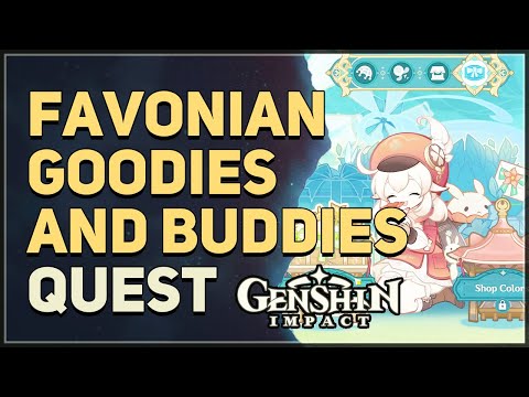 Favonian Goodies and Buddies Genshin Impact