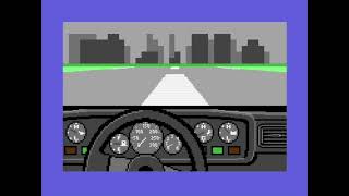Racing engine for Commodore 64 Demo 1