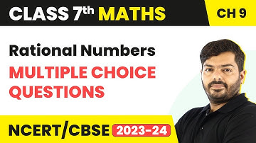 Rational Numbers - Multiple Choice Questions (MCQs) | Class 7 Maths Chapter 9