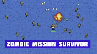 Zombie Mission Survivor · Игра · Геймплей