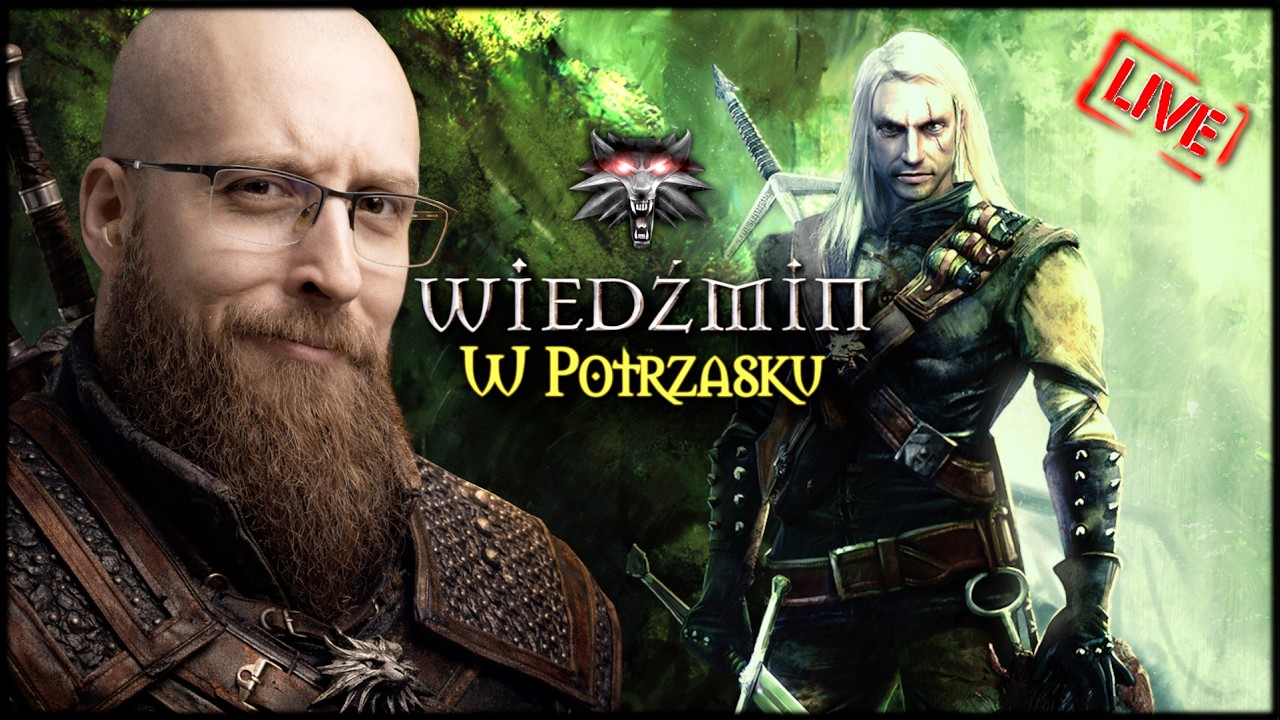 Wiedźmin 🐺 W Potrzasku - Starzec i Bestia 🔴 [NA ŻYWO]