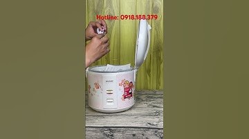 Nồi cơm điện nắp gài Sharp KS-181TJV-PB - Hàng chính hãng