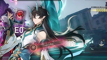 Dan Heng Imbibitor Lunae E0 Solo Simulated Universe Swarm Disaster Difficulty 5 | Honkai Star Rail