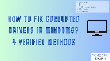 How to Fix Corrupted Drivers in Windows [4 Easy Ways]