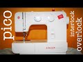 SINGER 1409 se kare PICO /PICO with SINGER  FASHION MAKER 1409 Sewing Machine / INTERLOCK & OVERLOCK