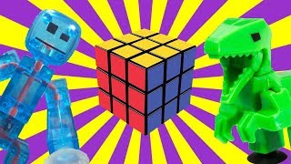 THE RUBIK&#39;S CUBE #Stikbot Stop Motion Animation