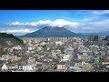 【LIVE】上野城ライブカメラ 桜島と鹿児島市内 / Sakurajima and Kagoshima city in Japan. / Vulcão com câmera ao vivo