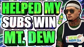 I HELPED MY SUBSCRIBERS WIN THE MT. DEW TOURNAMENT • 3 TIME MT. DEW WINNER • WE GOT UNLIMITED BOOSTS