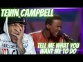 Tevin Campbell "Tell Me What You Want Me To Do" LIVE! It