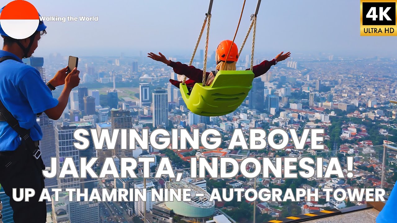 UP at Thamrin Nine Jakarta 🇮🇩 - FULL 4K Tour ON TOP of the Tallest Building in Southern Hemisphere!