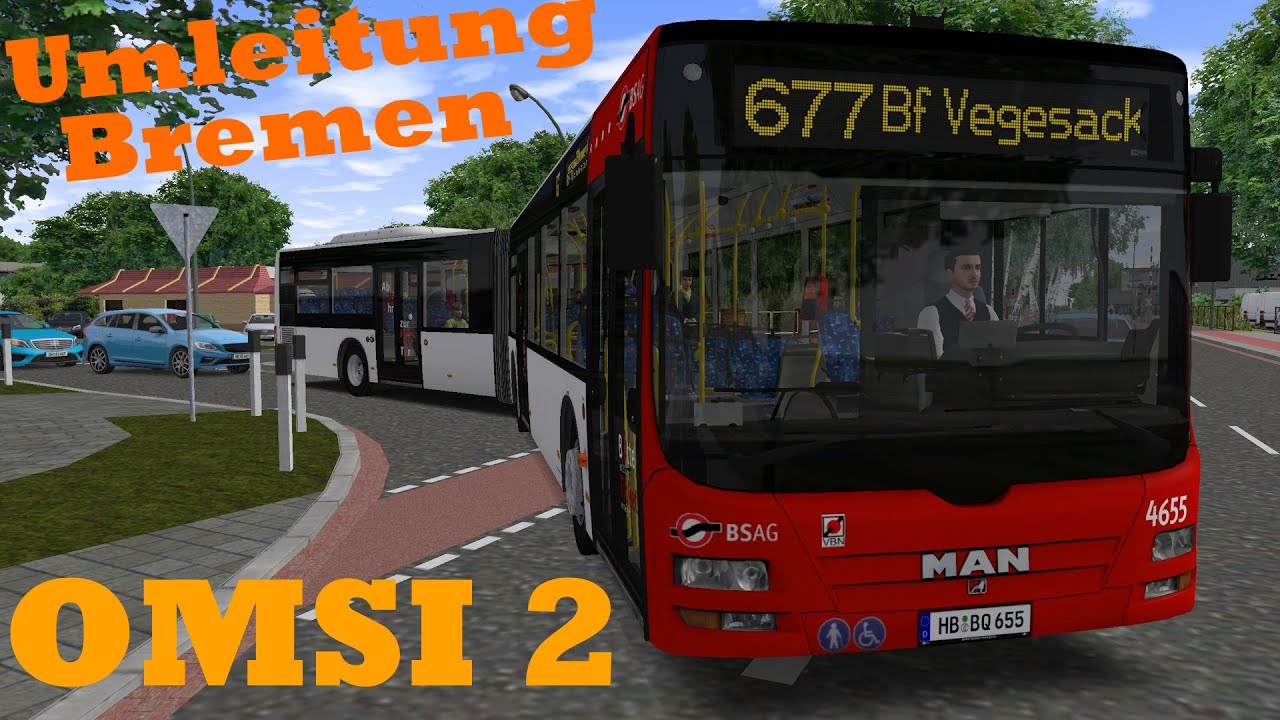 OMSI 2 - Bremen-Nord | Große UMLEITUNG wegen Baustelle