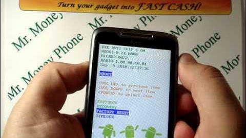 HARD RESET your HTC WILDFIRE (RESTORE to FACTORY condition)