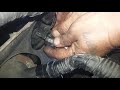 removal of AC line clamp on a 2003 toyota camry