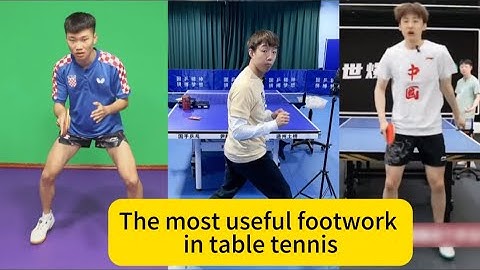 Three pros agree this is the most useful footwork in table tennis