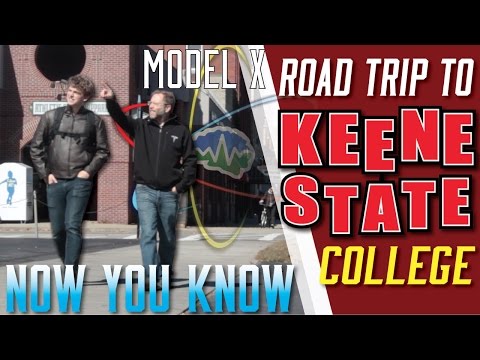 Model X Road Trip to Keene State College