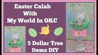 Easter Collab 5 Dollar Tree items with My World In OKC