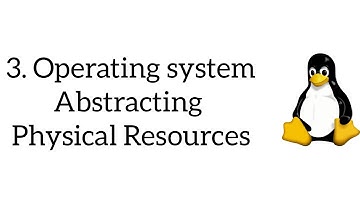 4. OSD Operating system organization: Abstracting physical resources #os #linux