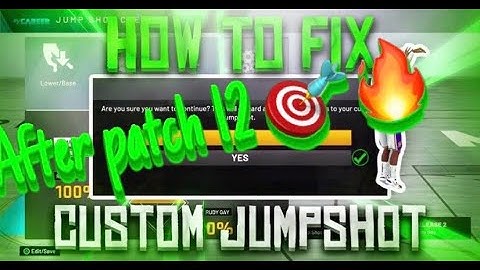 *NEW* HOW TO FIX JUMPSHOT 70 GLITCH NBA 2k20 TUTORIAL