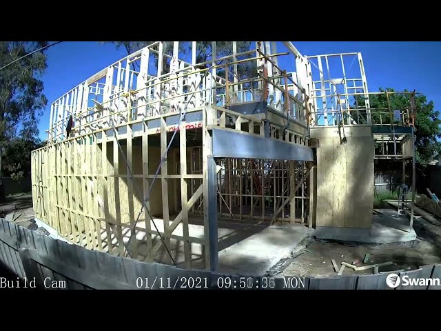 Time-lapse - Building a Metricon Homes - Galloway 22 Grovedale Australia 2022 - Construction class=